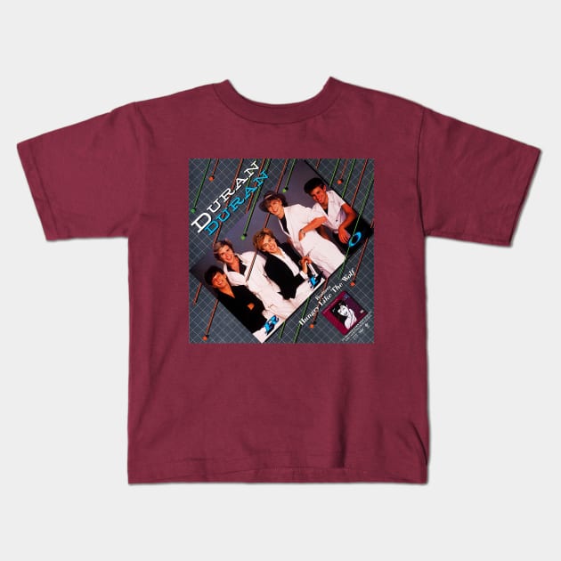 Duran Duran RIO Ad '82 Kids T-Shirt by Pop Fan Shop